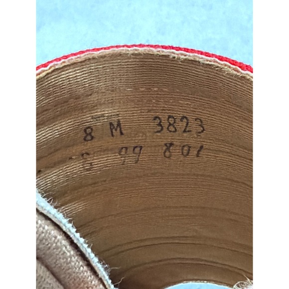 VTG NIB Grungies by Hofheimers Womens Striped Wedge Platform Sandals Size 8M - Picture 8 of 9